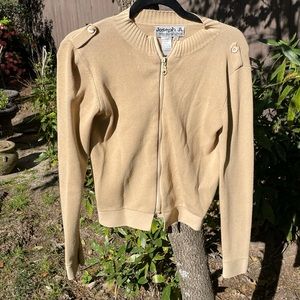 Vintage zip-up sweater